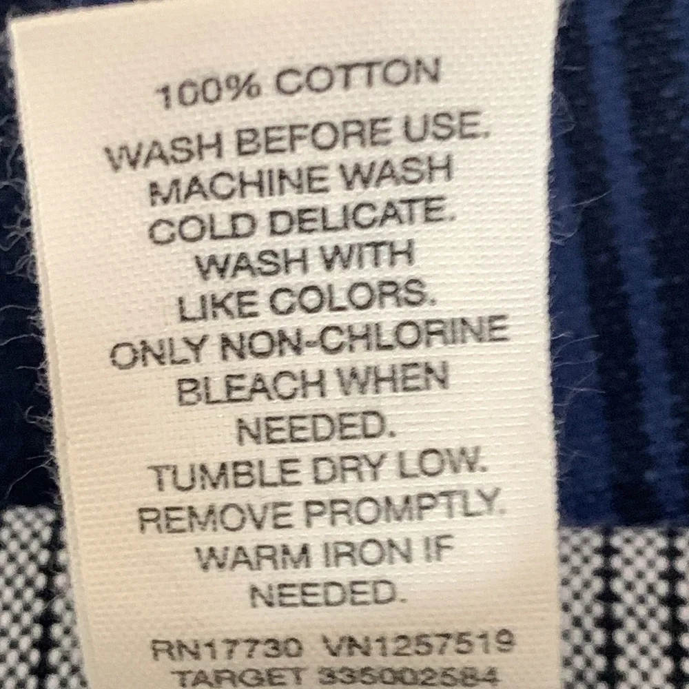 Levi’s LIMITED EDITION Striped Cotton Kitchen Towel Set of 2